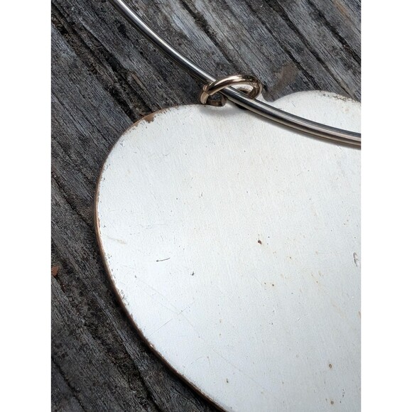 Vintage Las Vegas Heart Necklace, Romantic Gift Charm Pendant - Picture 8 of 10